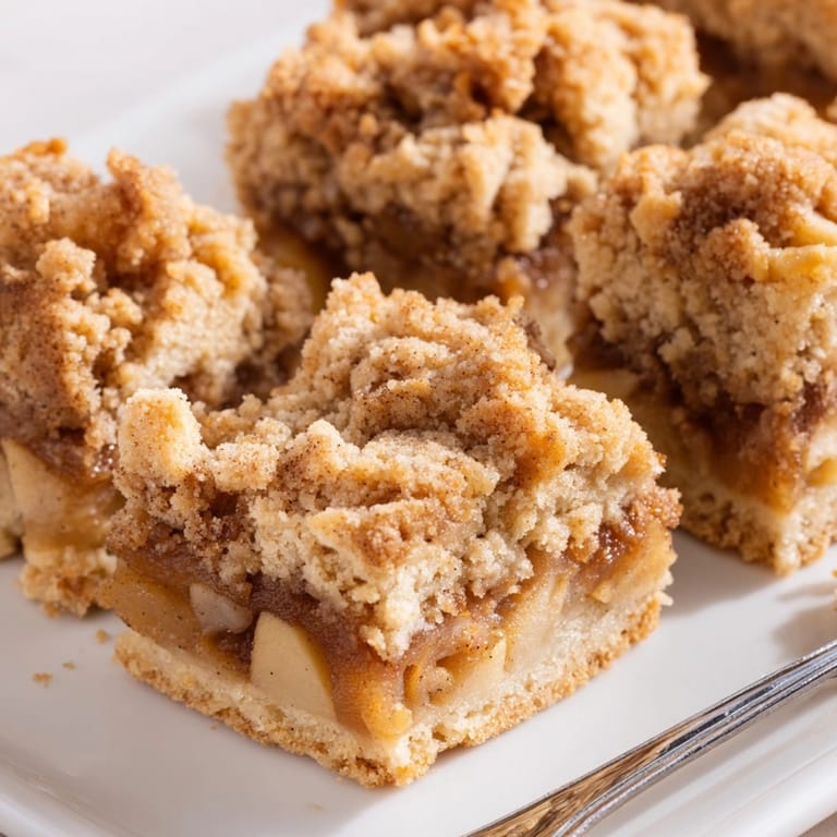 Genießen Sie warme Dutch Apple Pie Squares, ein einfaches Rezept mit knusprigem Streusel-Topping und süßen Äpfeln.