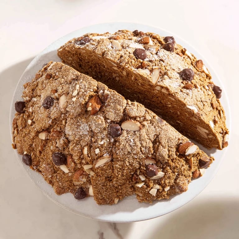 Warm spice aromas waft from these homemade Quick Lebkuchen Latte Biscotti, ideal with coffee.