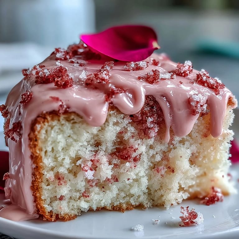 Elegant gestalteter Rosé-Velvetkuchen mit Goldtropfen – ein beeindruckender pinkfarbener Kuchen, perfekt für eine festliche Bräutigamsdusche.