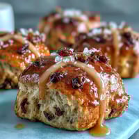 Hot Cross Buns Orange Glaze